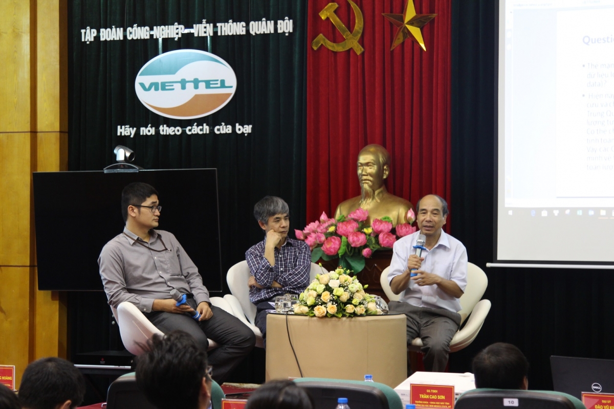 Hội thảo khoa học chuyên sâu về trí tuệ nhân tạo được tổ chức tại Viettel R&D
